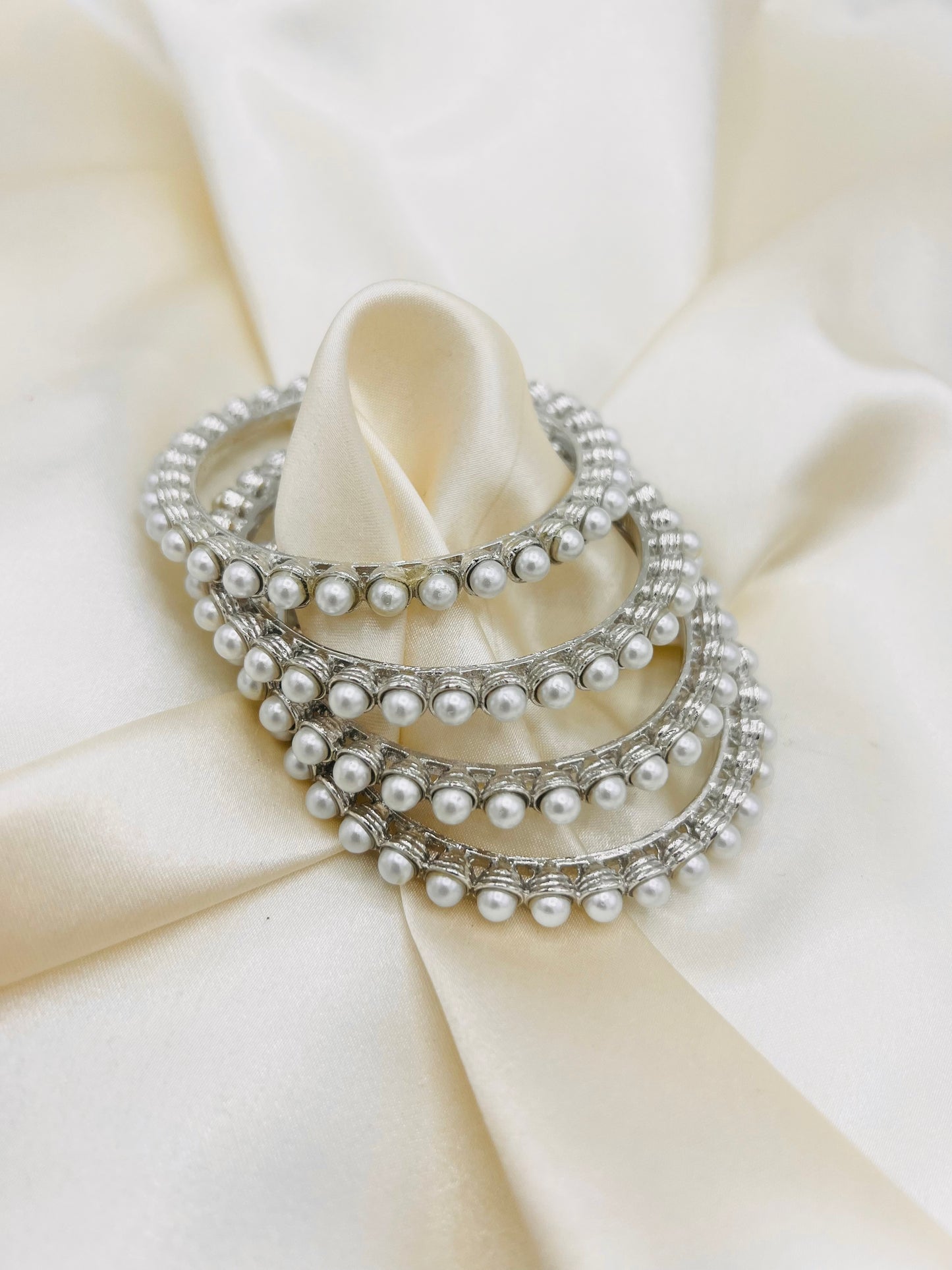 Bridal Kangan Silver 001