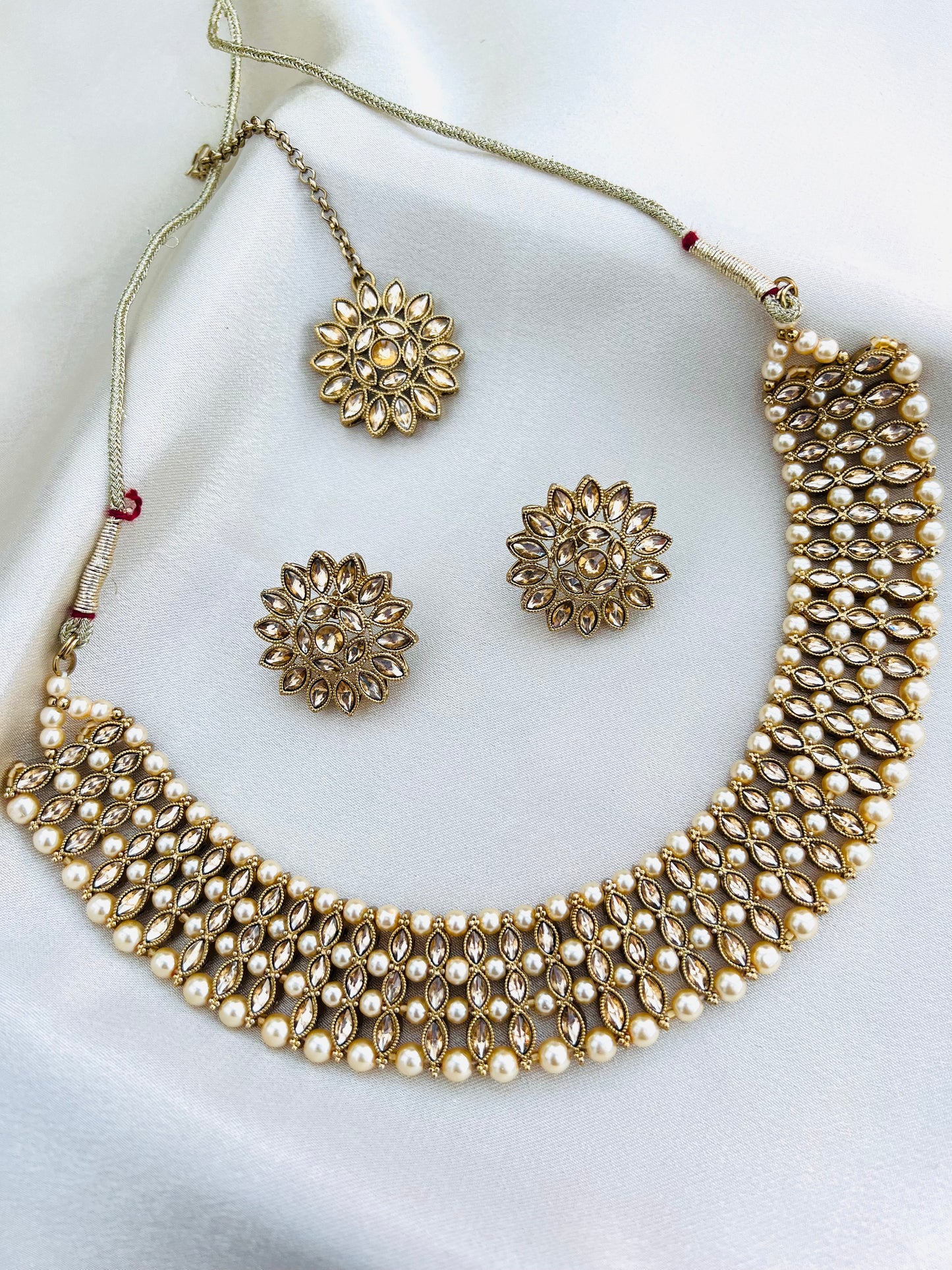 Gold Necklace Set