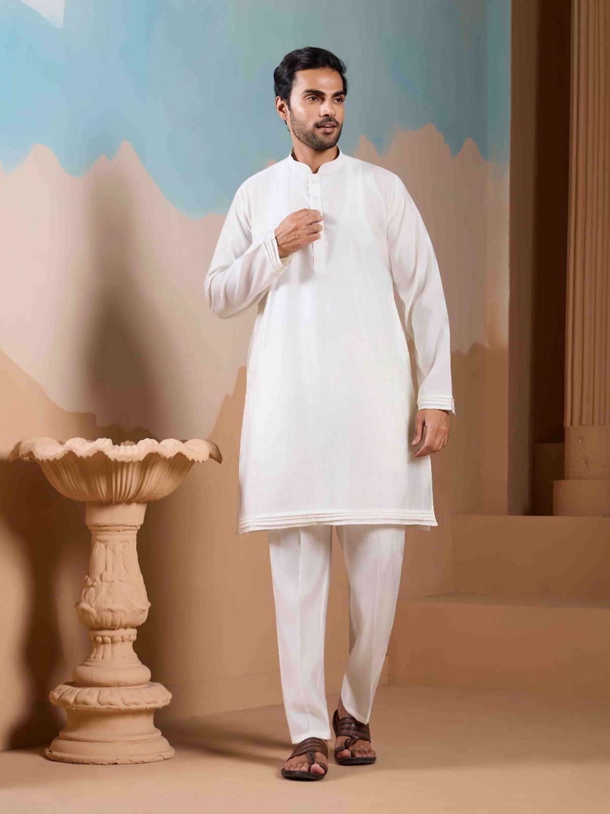 Ayaan Silk Kurta Jacket Set