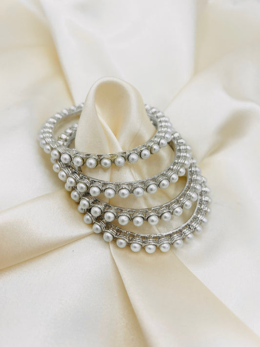 Bridal Kangan Silver 001