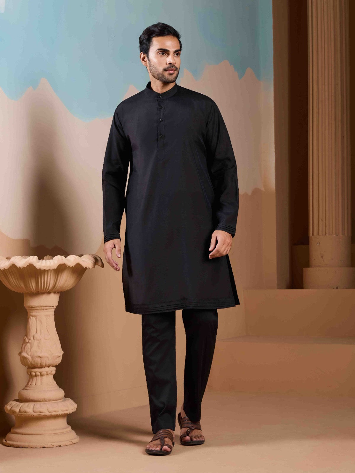 Ayaan Silk Kurta Jacket Set