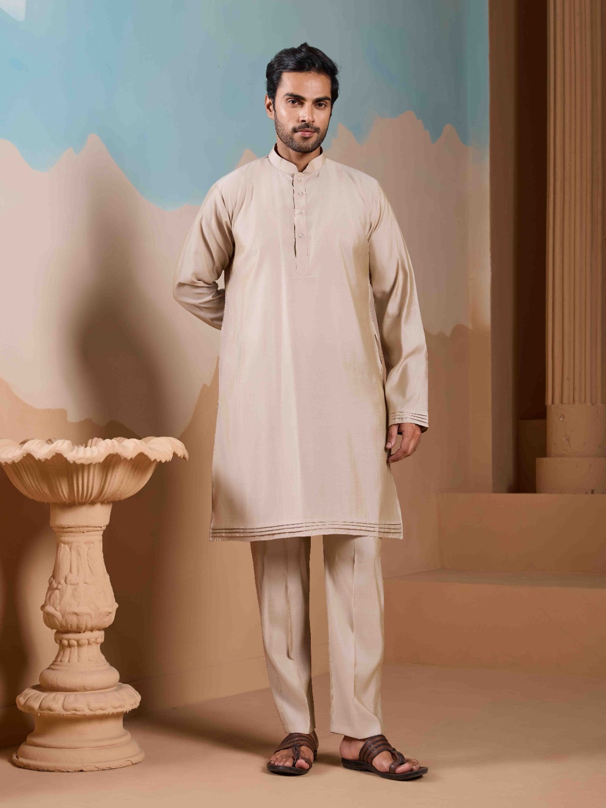 Ayaan Silk Kurta Jacket Set