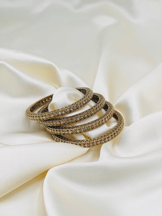 Bridal Kangan Gold 006