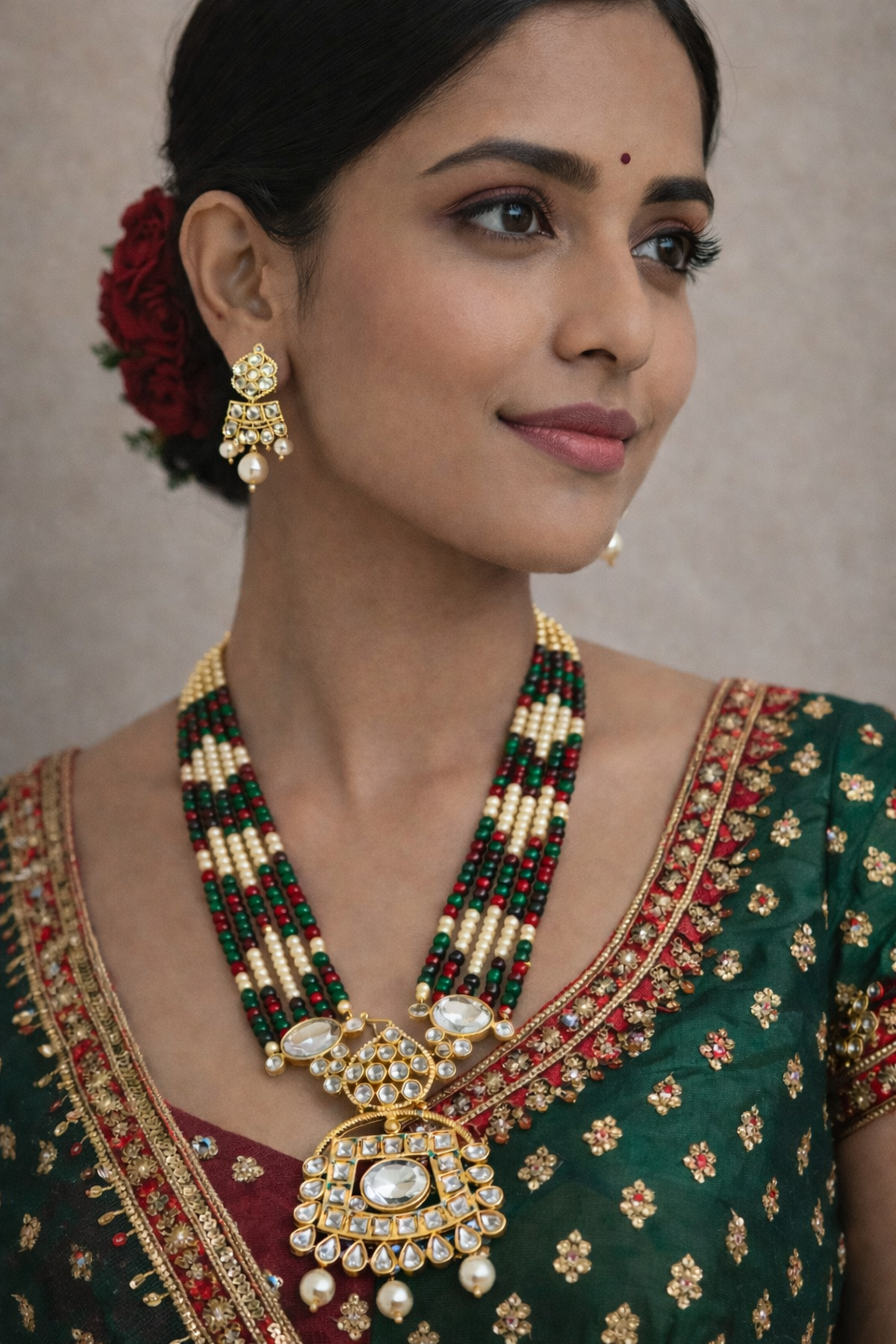 Rukhsaar Long Necklace set